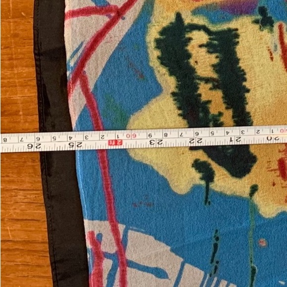 Sleeveless colourful shirt. Size medium. Measurements in photos. - Picture 6 of 7